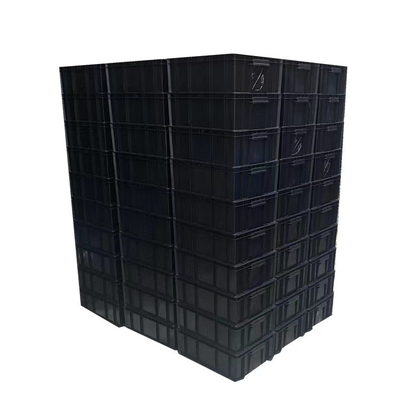 Anti circulation sûre statique durable de poubelles de stockage d'ESD pour le transport