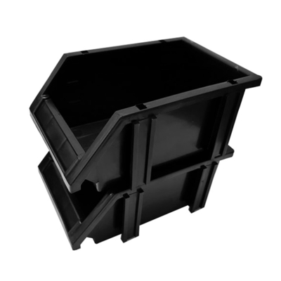 Boîtes en plastique sûres de la carte PCB ESD de SMT Tote Box conducteur antistatique