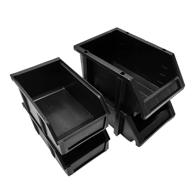 Boîtes en plastique sûres de la carte PCB ESD de SMT Tote Box conducteur antistatique