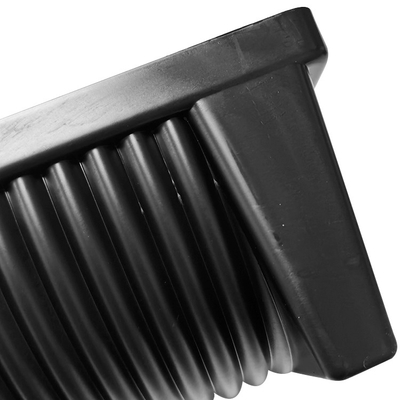 L'ESD antistatique en plastique fait sur commande a ridé la carte PCB de boîte emballant la boîte de rangement d'ESD