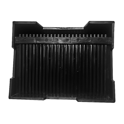 La poubelle de stockage de Fairtech ESD SMT étirent la carte PCB noire emballant les poubelles sûres en plastique d'ESD