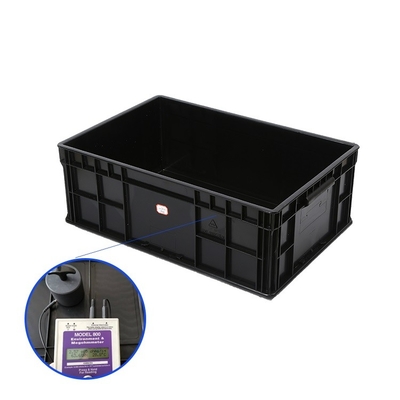 Protection statique recyclable sûre de boîtes en plastique d'ESD de Cleanroom anti