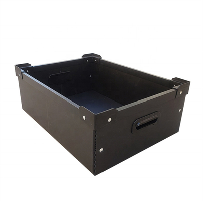 Protection statique recyclable sûre de boîtes en plastique d'ESD de Cleanroom anti
