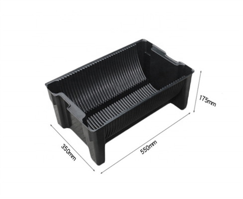 Protection statique recyclable sûre de boîtes en plastique d'ESD de Cleanroom anti