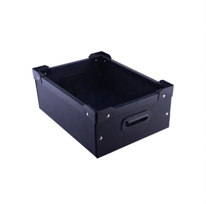 Taille empilable 200*130*90mm de boîtes de rangement antistatiques durables d'ESD de Cleanroom