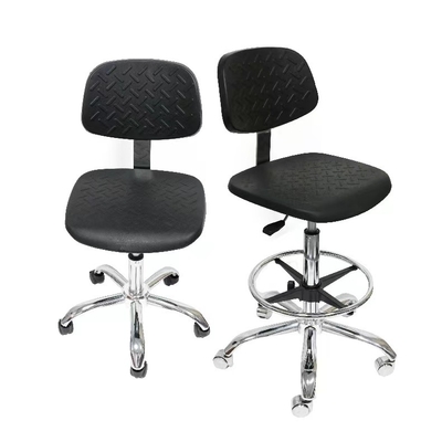 chaise conductrice de mousse d'unité centrale d'anti chaise statique de laboratoire de 330mm avec le dossier