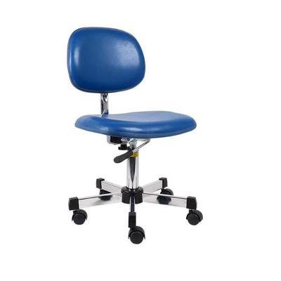 Pivot réglable de dossier de chaise de travail d'ESD de laboratoire de mousse de polyuréthane de selle
