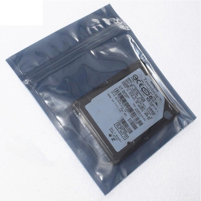 Zip-lock statique en plastique d'emballage de sac de LDPE de HDD l'anti a imprimé l'armature d'ESD