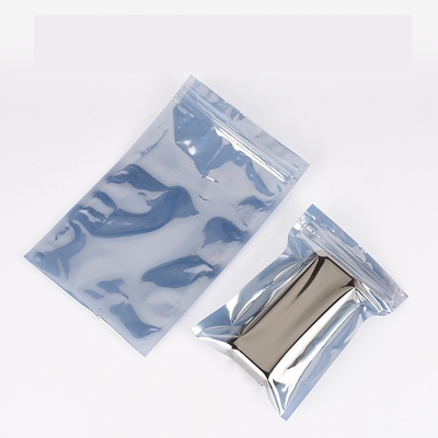 Sacs de armature statiques translucides d'ESD de cachetage latéral les anti antipoussière imperméabilisent