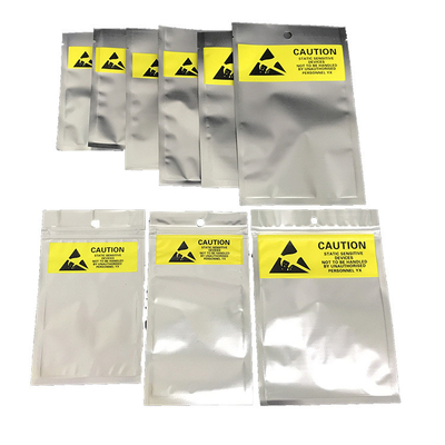 Le papier d'aluminium anti ESD statique met en sac la barrière d'humidité pour les composants de empaquetage
