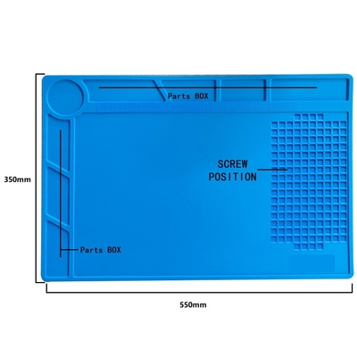 Anti réparation statique Mat Heat Insulation Soldering Pad 650g pour la plate-forme de fonctionnement