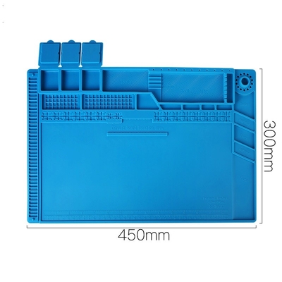 ESD résistant à la chaleur adapté aux besoins du client soudant le tapis d'ordinateur de Mat Repair Insulator Anti Static