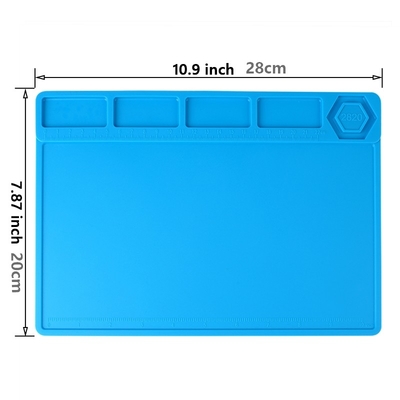 Protection résistante à la chaleur de Mat Maintenance Platform Anti Static de travail d'ESD 5mm pour la réparation mobile
