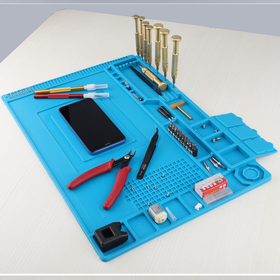 Anti réparation statique magnétique Mat Insulation Computer Solder Rework ESD
