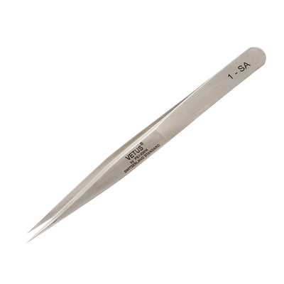 Série Vetus fait sur commande Lash Tweezers Eyelash Extension Tweezers d'ESD SA