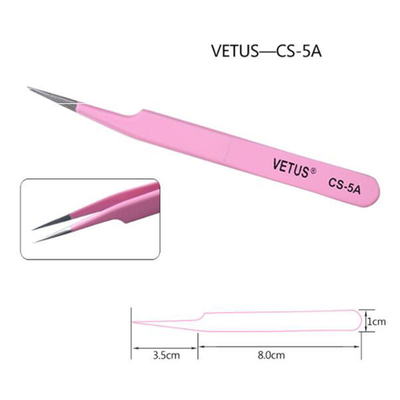 brucelles antistatiques de 3D 6D ESD Vetus Lash Tweezers Volume Eyelash Extension