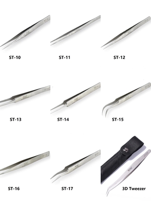 Brucelles antistatique de sourcil d'ESD Vetus Lash Tweezers Hand Tools Scissor