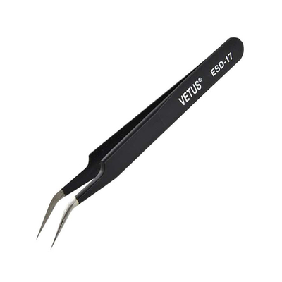 Brucelles antistatiques Lash Tweezers conducteur de sourcil d'ESD Vetus