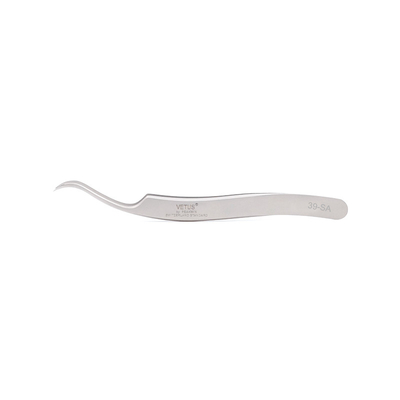 Brucelles Vetus Lash Extension Tweezers d'acier inoxydable de série de surface plane SA