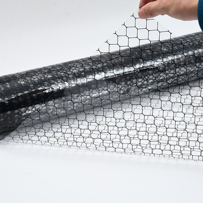 Noir transparent d'ESD de PVC de rideau antistatique en grille pour l'usage d'usine