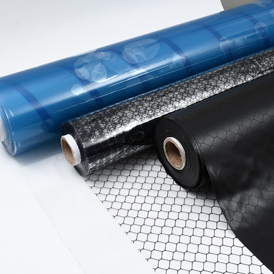 Noir transparent d'ESD de PVC de rideau antistatique en grille pour l'usage d'usine