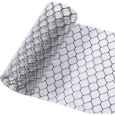 Noir transparent d'ESD de PVC de rideau antistatique en grille pour l'usage d'usine
