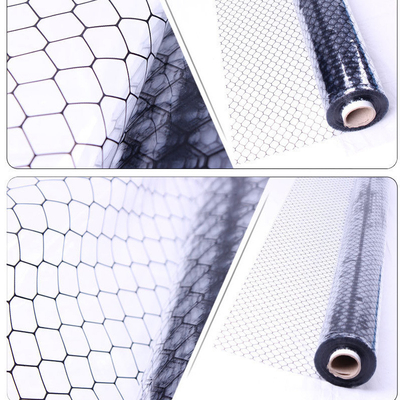 Feuille transparente molle de PVC d'anti en PVC d'ESD de Cleanroom grille statique de rideau