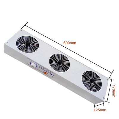 Élimination blanche d'électricité statique d'exécution d'Ion Ionizer Air Blower Fine