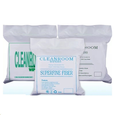 verres de nettoyage de Cleanroom d'essuie-glace non pelucheux antipoussière de Microfiber