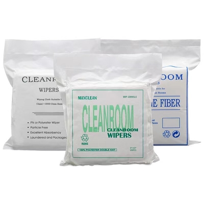 verres de nettoyage de Cleanroom d'essuie-glace non pelucheux antipoussière de Microfiber