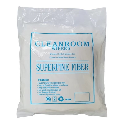 verres de nettoyage de Cleanroom d'essuie-glace non pelucheux antipoussière de Microfiber