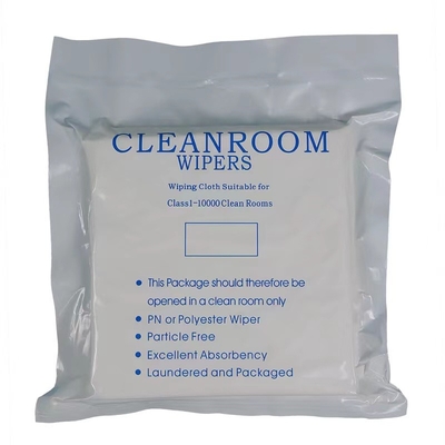Le laser 110GSM a coupé les essuie-glace non pelucheux de Cleanroom d'essuie-glace de polyester de Cleanroom