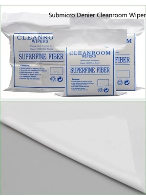 Le laser 110GSM a coupé les essuie-glace non pelucheux de Cleanroom d'essuie-glace de polyester de Cleanroom