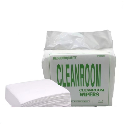 Le laser non pelucheux des essuie-glace 9x9 100 électroniques de Cleanroom a scellé le polyester 100%