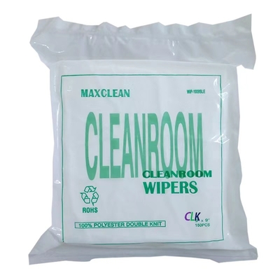 Le laser non pelucheux des essuie-glace 9x9 100 électroniques de Cleanroom a scellé le polyester 100%