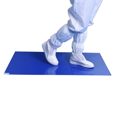 Tapis antimicrobien adhésif de plancher de Mats Dust Control de pièce propre de LDPE 30layers