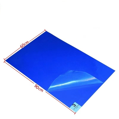 Cleanroom adhésif fort Mat Polyethylene Sheets No Residue de mauvais goût 24&quot; *45 »
