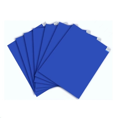 Utilisation collante de Mat Floor For Hospital Cleanroom de Cleanroom bleu jetable