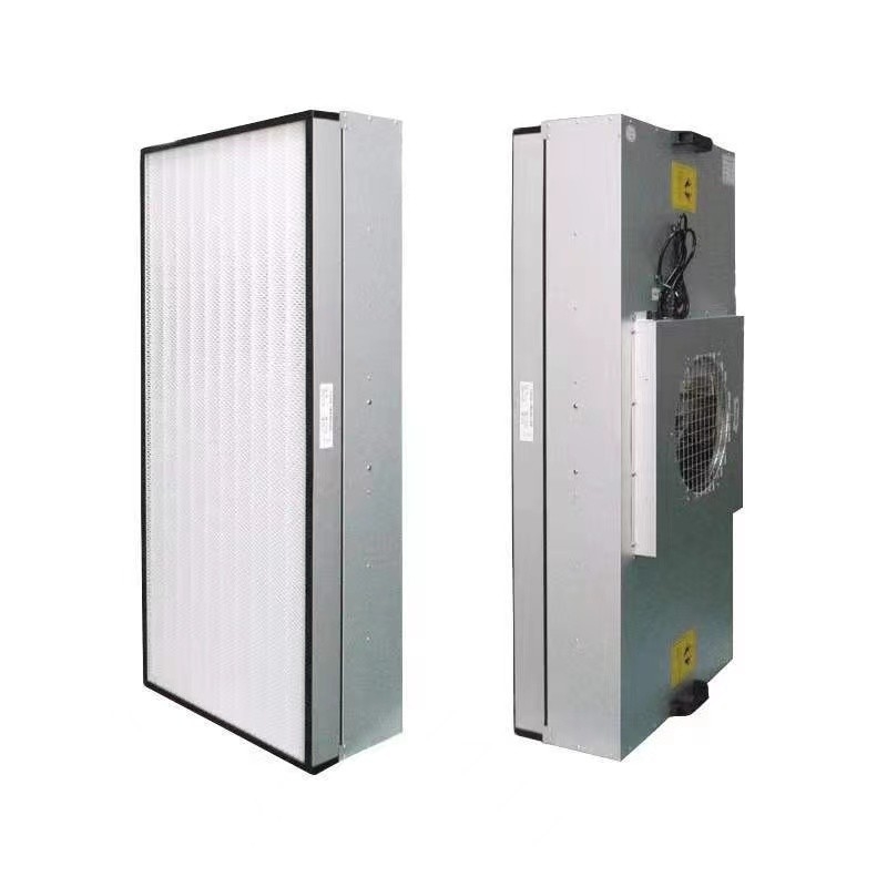 Maille pliée par Cleanroom d'acier inoxydable des unités FFU de fan de filtre de bobine de fan