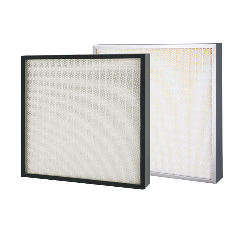 Filtre pharmaceutique Mini Pleated Gel Seal Media du Cleanroom HEPA d'UL