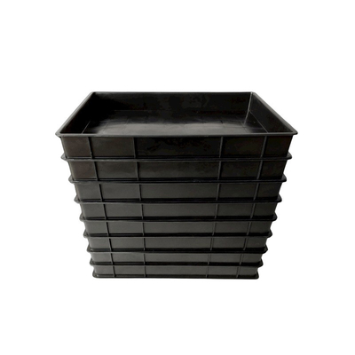 L'Esd a ridé la carte PCB antistatique d'ESD de récipient en plastique de boîte empaquetant Esd Tray Anti Static Storage Boxes transparent pour la carte PCB