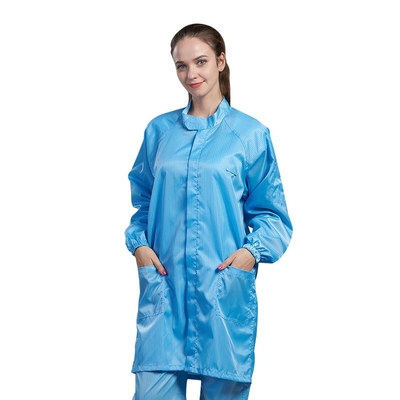 Anti chemise statique d'ESD des vêtements DG001 pour le Cleanroom industriel